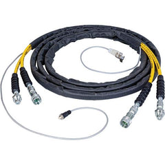 Enerpac - Hydraulic Pump Hose Inside Diameter (Inch): 0.25 Hose Length (Feet): 20.00 - All Tool & Supply