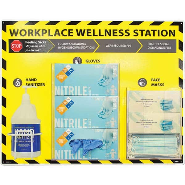 NMC - PPE Dispensers Type: Wellness Station Mount: Table/Wall - All Tool & Supply