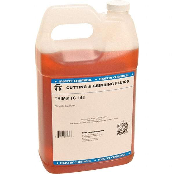 Master Fluid Solutions - 1 Gal Jug Emulsifier/Stabilizer - Low Foam, Series Trim TC 143 - All Tool & Supply