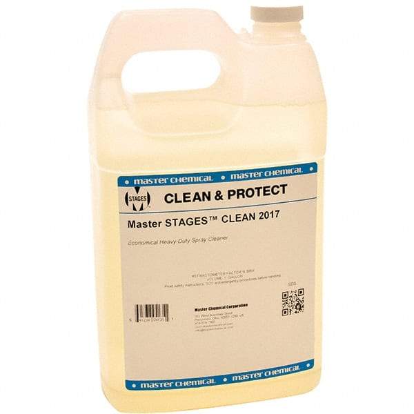 Master Fluid Solutions - 1 Gal Jug Cleaner - Low Foam, Series Clean 2017 - All Tool & Supply