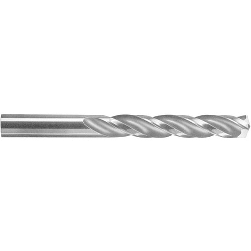 ‎5/8″ Dia. × 5/8″ Shank × 3-1/2″ Flute Length × 5-3/4″ OAL, 5xD, 150°, TA, 3 Flute, External, Round Solid Carbide Drill - Exact Industrial Supply