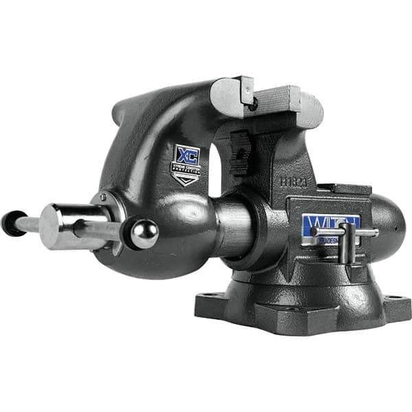 Wilton - Bench & Pipe Combination Vises Jaw Width (Inch): 6-1/2 Jaw Opening Capacity (Inch): 4-1/4 - All Tool & Supply