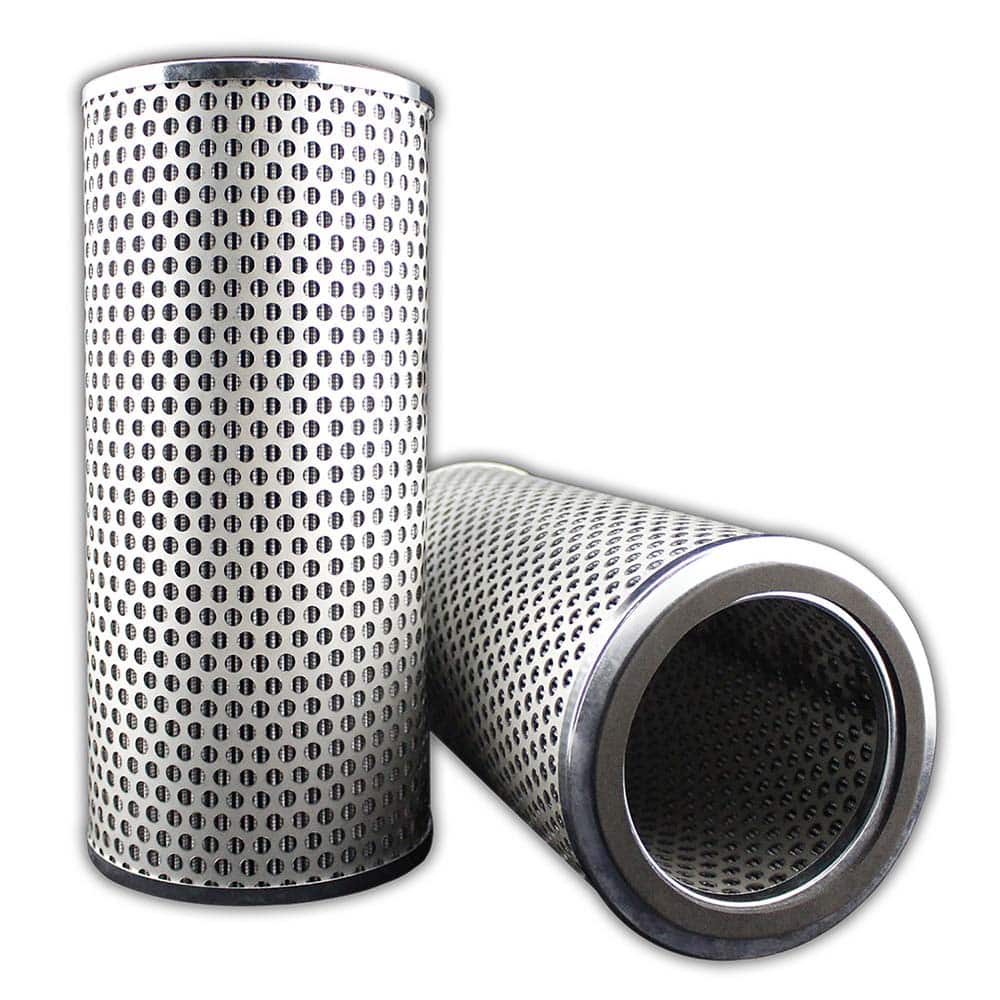 Replacement/Interchange Hydraulic Filter Element: Microglass, 10  µ