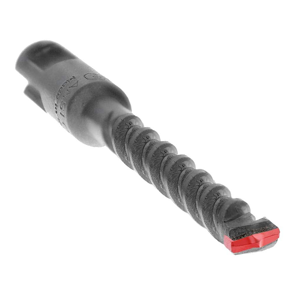 Freud - Hammer Drill Bits; Drill Bit Size (Decimal Inch): 0.2500 ; Usable Length (Inch): 16.0000 ; Overall Length (Inch): 18 ; Shank Type: SDS Plus ; Number of Flutes: 2 ; Drill Bit Material: Carbide-Tipped - Exact Industrial Supply