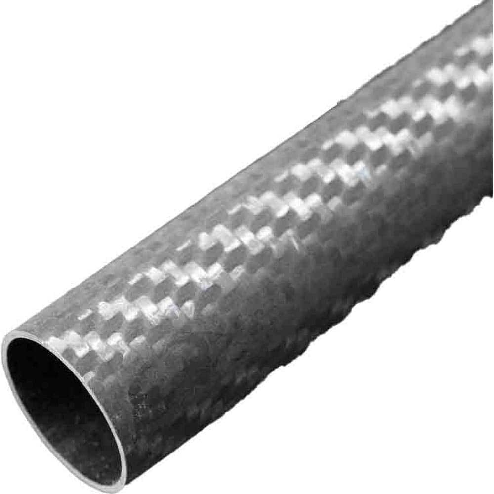 Plastic Tubes; Material: Carbon Fiber; Inside Diameter (Decimal Inch): 1.1880; Outside Diameter (Decimal Inch): 1.3130; Length (Inch): 12; Maximum Length (Inch): 12; Shape: Circular