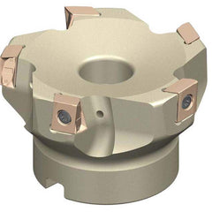 Sumitomo - Indexable Square-Shoulder Face Mills; Cutting Diameter (mm): 100.00 ; Arbor Hole Diameter (mm): 70.00 ; Lead Angle: 90 ; Overall Height (mm): 50.00000 ; Insert Compatibility: LNEX13 ; Series: TSX - Exact Industrial Supply