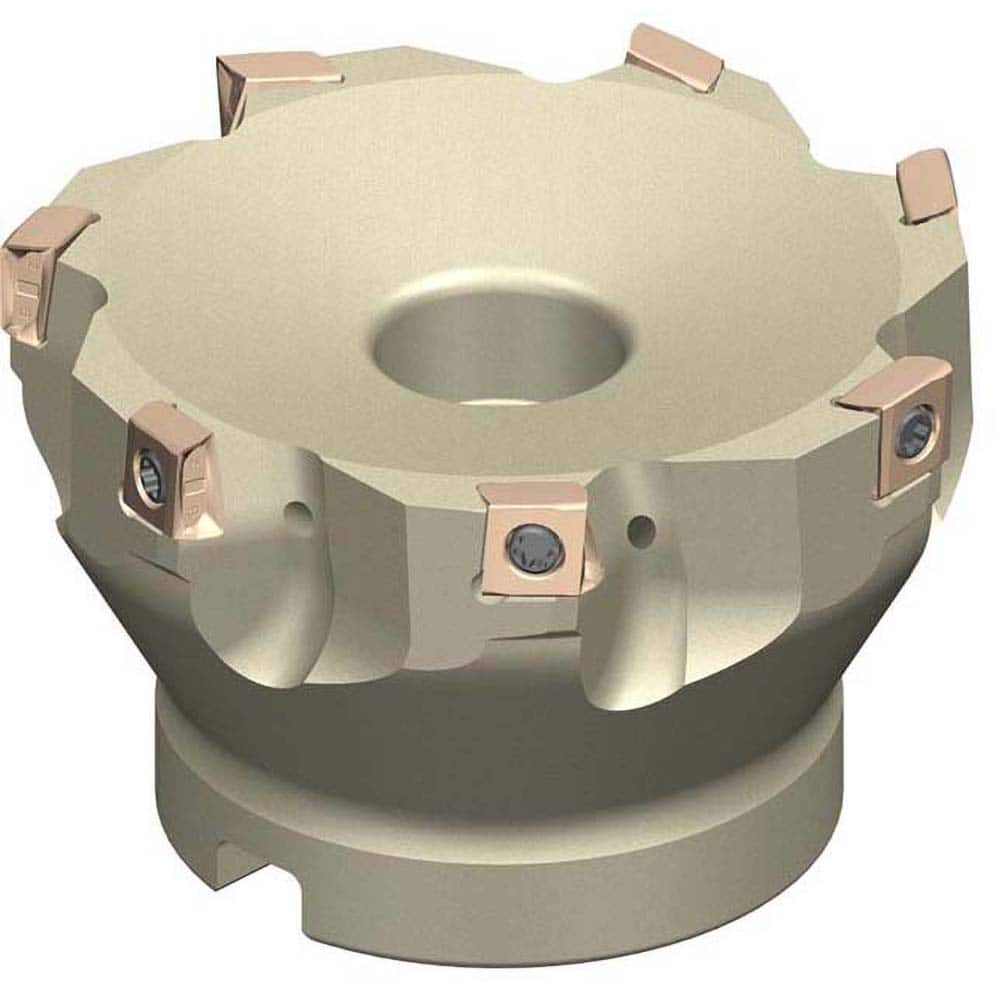 Sumitomo - Indexable Square-Shoulder Face Mills; Cutting Diameter (mm): 63.00 ; Arbor Hole Diameter (mm): 50.00 ; Lead Angle: 90 ; Overall Height (mm): 40.00000 ; Insert Compatibility: LNEX08 ; Series: TSX - Exact Industrial Supply