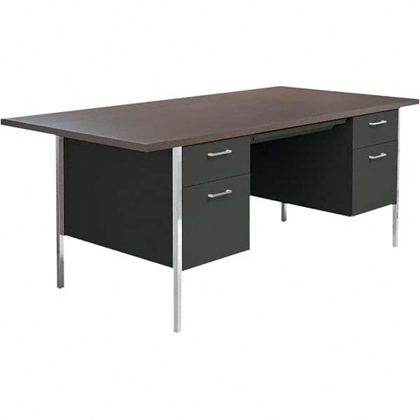 ALERA - Office Desks Type: Double Pedestal Desk Center Draw: Yes - All Tool & Supply