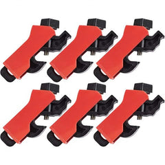 Brady - Pack of 6 Universal Miniature Circuit Breaker Lockouts - All Tool & Supply