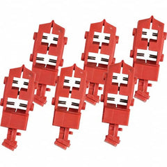 Brady - Pack of 50 Single-Pole Circuit Breaker Lockouts - All Tool & Supply