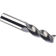 SGS - 20mm, 1.378" LOC, 0.787" Shank Diam, 3.386" OAL, 3 Flute, Solid Carbide Square End Mill - All Tool & Supply