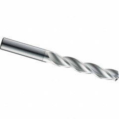 SGS - 8.9mm 124° Helical Flute Solid Carbide Screw Machine Drill Bit - All Tool & Supply