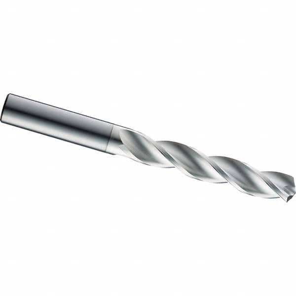 SGS - 3/4" 124° Spiral Flute Solid Carbide Screw Machine Drill Bit - All Tool & Supply