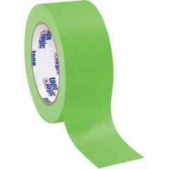 Tape Logic - Pack of (12), 60 Yd Rolls 2" Light Green Crepe Paper Masking Tape - All Tool & Supply