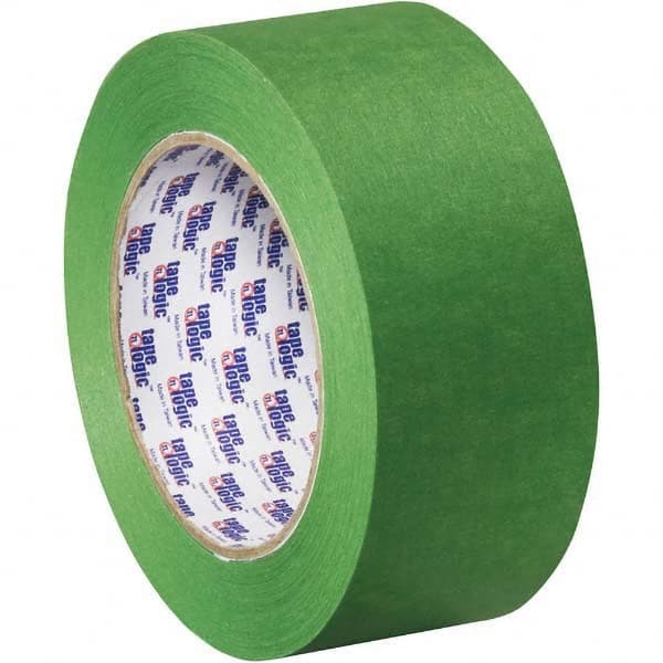 Tape Logic - Pack of (24), 60 Yd Rolls 2" Green Crepe Paper Painter's Tape - All Tool & Supply