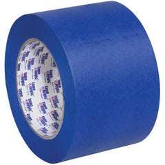 Tape Logic - Pack of (16), 60 Yd Rolls 3" Blue Crepe Paper Painter's Tape - All Tool & Supply