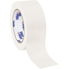 Tape Logic - Pack of (12), 60 Yd Rolls 2" White Crepe Paper Masking Tape - All Tool & Supply