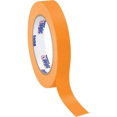 Tape Logic - Pack of (12), 60 Yd Rolls 3/4" Orange Crepe Paper Masking Tape - All Tool & Supply