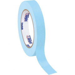 Tape Logic - Pack of (12), 60 Yd Rolls 3/4" Light Blue Crepe Paper Masking Tape - All Tool & Supply