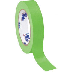 Tape Logic - Pack of (12),60 Yd Rolls 1" Light Green Crepe Paper Masking Tape - All Tool & Supply