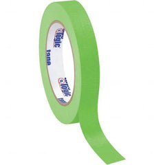 Tape Logic - Pack of (12), 60 Yd Rolls 3/4" Light Green Crepe Paper Masking Tape - All Tool & Supply