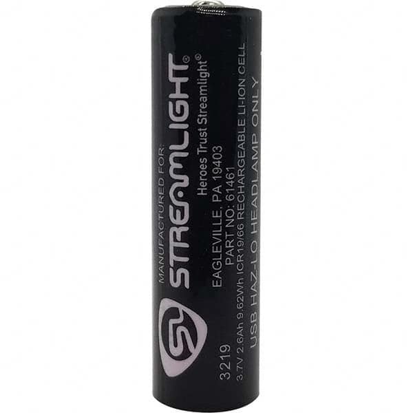 Streamlight - Size 18650, Lithium, 1 Pack Specialty Rechargeable Battery - All Tool & Supply