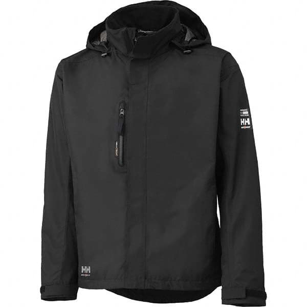 Helly Hansen - Size XS Black Wind Resistant & Water Resistant Jacket - All Tool & Supply