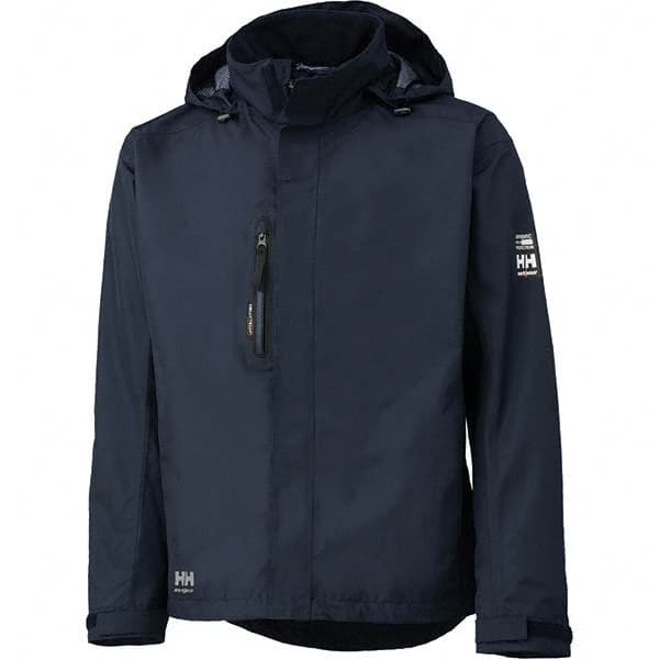 Helly Hansen - Size S Navy Wind Resistant & Water Resistant Jacket - All Tool & Supply