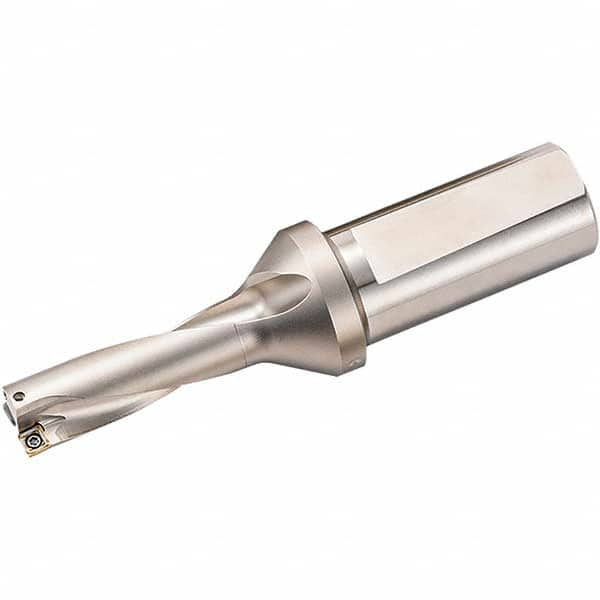 Kyocera - 166.7mm Max Drill Depth, 5xD, 33.35mm Diam, Indexable Insert Drill - All Tool & Supply