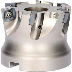 Kyocera - Indexable High-Feed Face Mills Cutting Diameter (Decimal Inch): 1.9685 Cutting Diameter (mm): 50.00 - All Tool & Supply