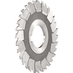 Side Chip Saw: 6″ Blade Dia, 1/4″ Blade Thickness, 1-1/4″ Arbor Hole Dia, 40 Teeth, Cobalt TiN Finish, Staggered Tooth