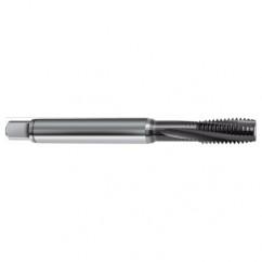 M6x1.0 4HX 3-Flute Cobalt Semi-Bottoming 10 degree Spiral Flute Tap-TiAlN - All Tool & Supply