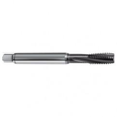 M6x0.50 4HX 3-Flute Cobalt Semi-Bottoming 10 degree Spiral Flute Tap-TiAlN - All Tool & Supply