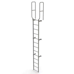 TRI-ARC - Rolling & Wall Mounted Ladders & Platforms Type: Fixed Ladder Style: Safety Cage - All Tool & Supply