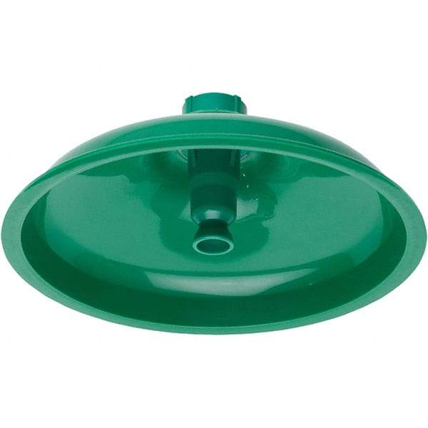 Haws - 11" Long x 11" Wide x 4" High, Plastic Plumbed Wash Station Showerhead - Green Matting - All Tool & Supply