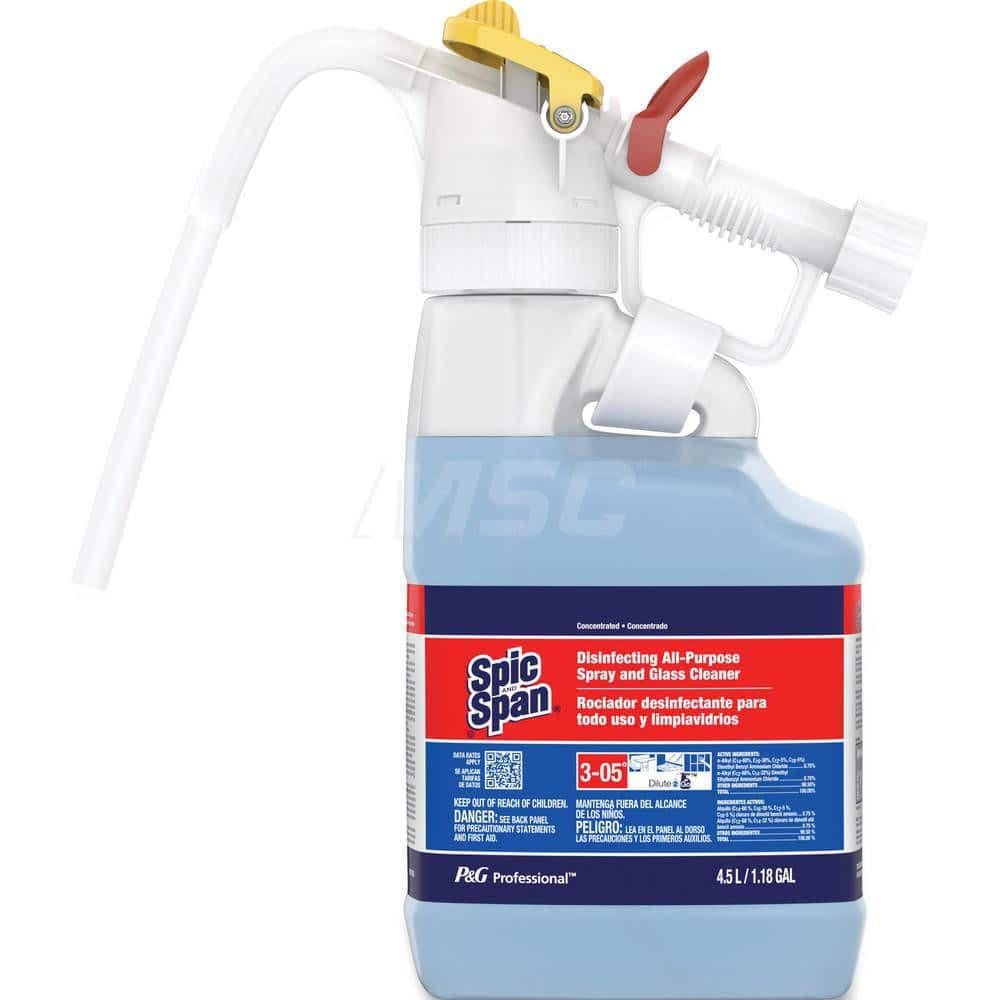 All-Purpose Cleaner: 4.5 gal Bottle, Disinfectant Liquid, Fresh Scent