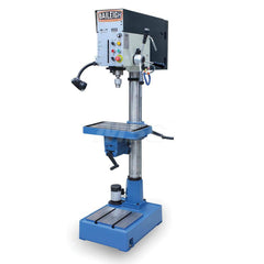 Floor Drill Press: 18″ Swing, 2 hp, 220V, 1 Phase