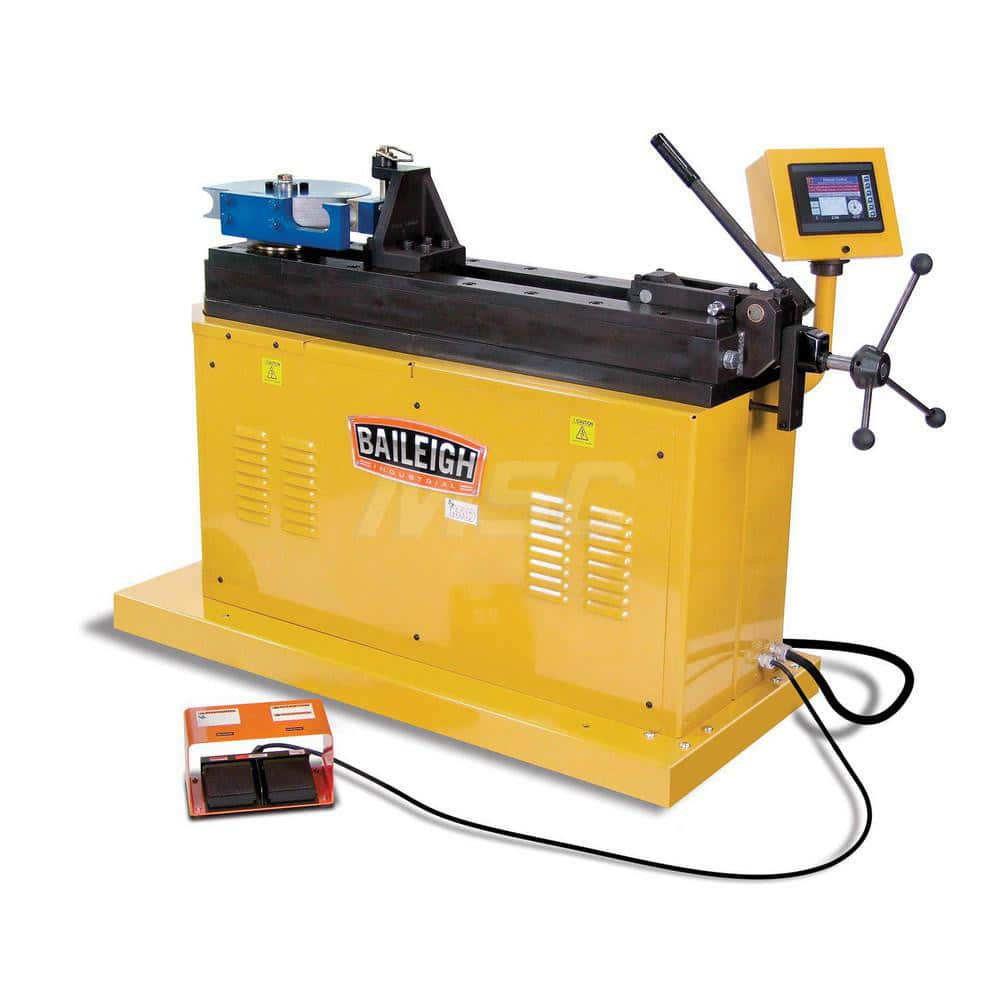 Pipe Bending Machines; Machine Type: Tubing Bender; Power Type: Electric; Maximum Bending Angle: 360; Minimum Pipe Size Capacity (Inch): 1/4; Solid Rod Capacity (Inch): 1.5; Square Tube Capacity (Inch): 3; Overall Width (Inch): 32; Overall Depth (Inch): 6