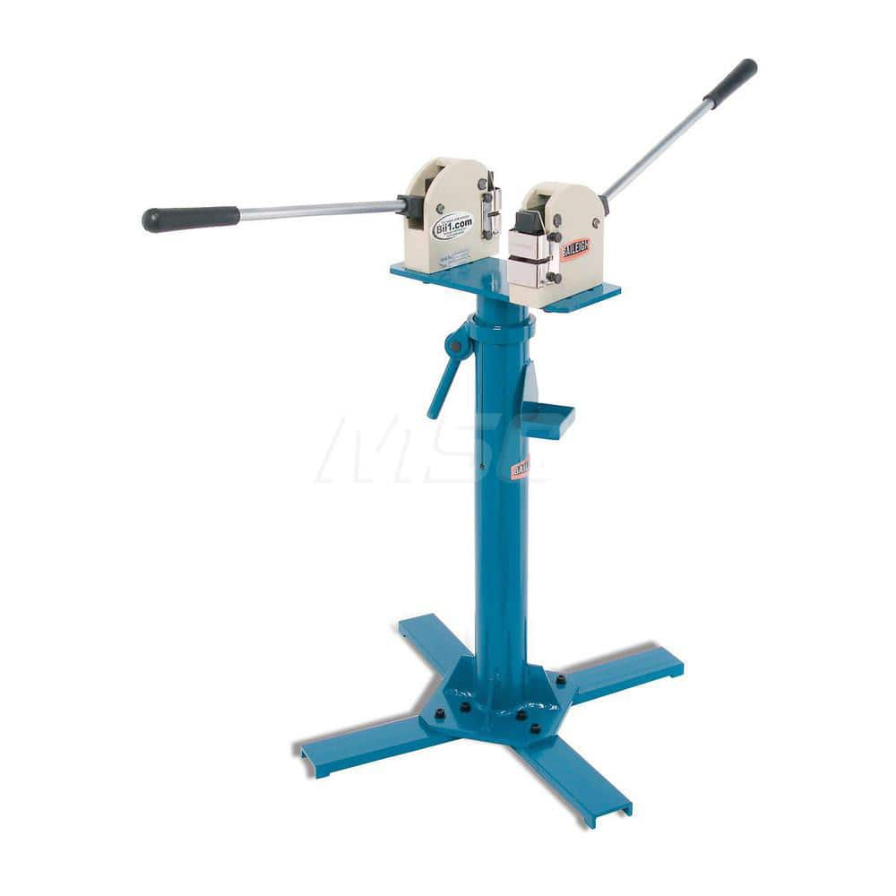 Shrinker Stretchers; Maximum Mild Steel Capacity (Gauge): 18; Throat Depth (Inch): 1-1/2; Maximum Working Height: 37-1/2; Power Type: Manual; Maximum Aluminum Capacity (Gauge): 16; Includes: Stand; Housing and Jaws; Additional Information: Model: MSS-18;