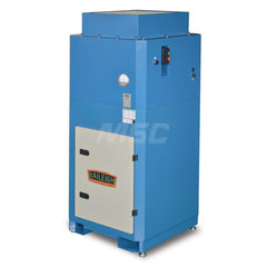 Dust, Mist & Fume Collectors; Machine Type: Dust Collector; Mounting Type: Surface; Filter Bag Rating (Micron): 5.00; Voltage: 220; Phase: 3; Air Flow Volume (CFM): 2340.00; Sound Level Rating (dB): 78; Filter Bag Diameter (Inch): 15; Filter Bag Length (I