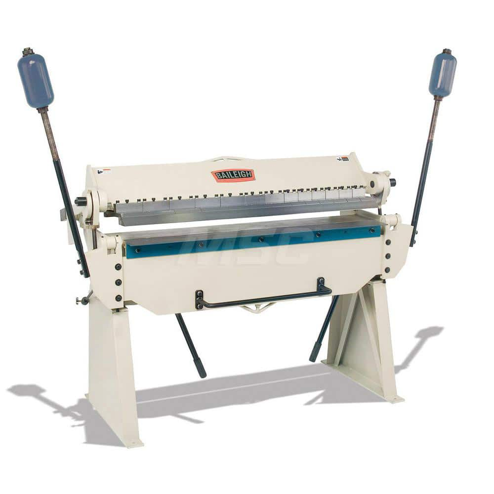 Press Brakes; Bending Length (Inch): 48; Machine Type: Bender; Press Brake Style: Box & Pan; Maximum Mild Steel Capacity (Gauge): 14; Maximum Stainless Steel Capacity (Gauge): 18; Number of Fingers: 9; Finger Width (Inch): 3; 25; 4; Maximum Depth of Box (