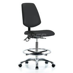 Task Chair: ESD Vinyl, Black