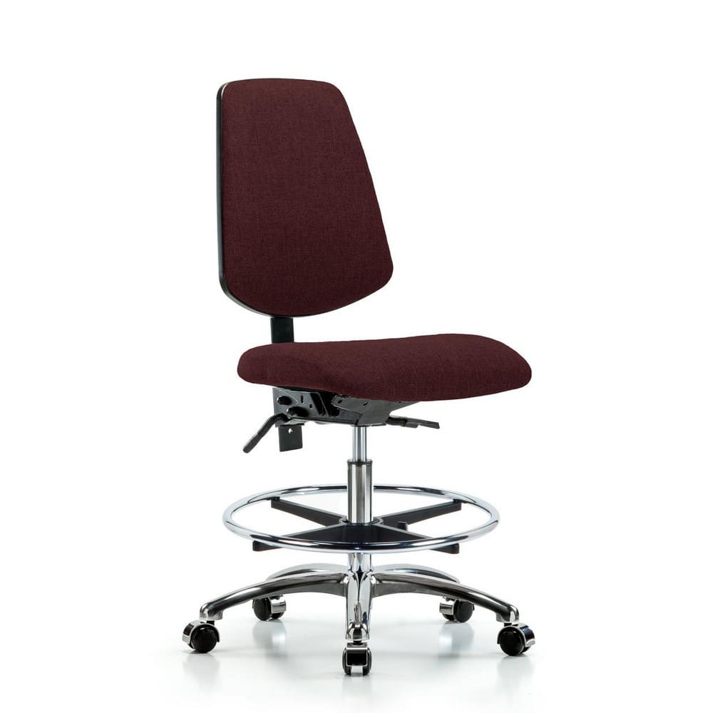 Task Chair: Olefin, Burgundy