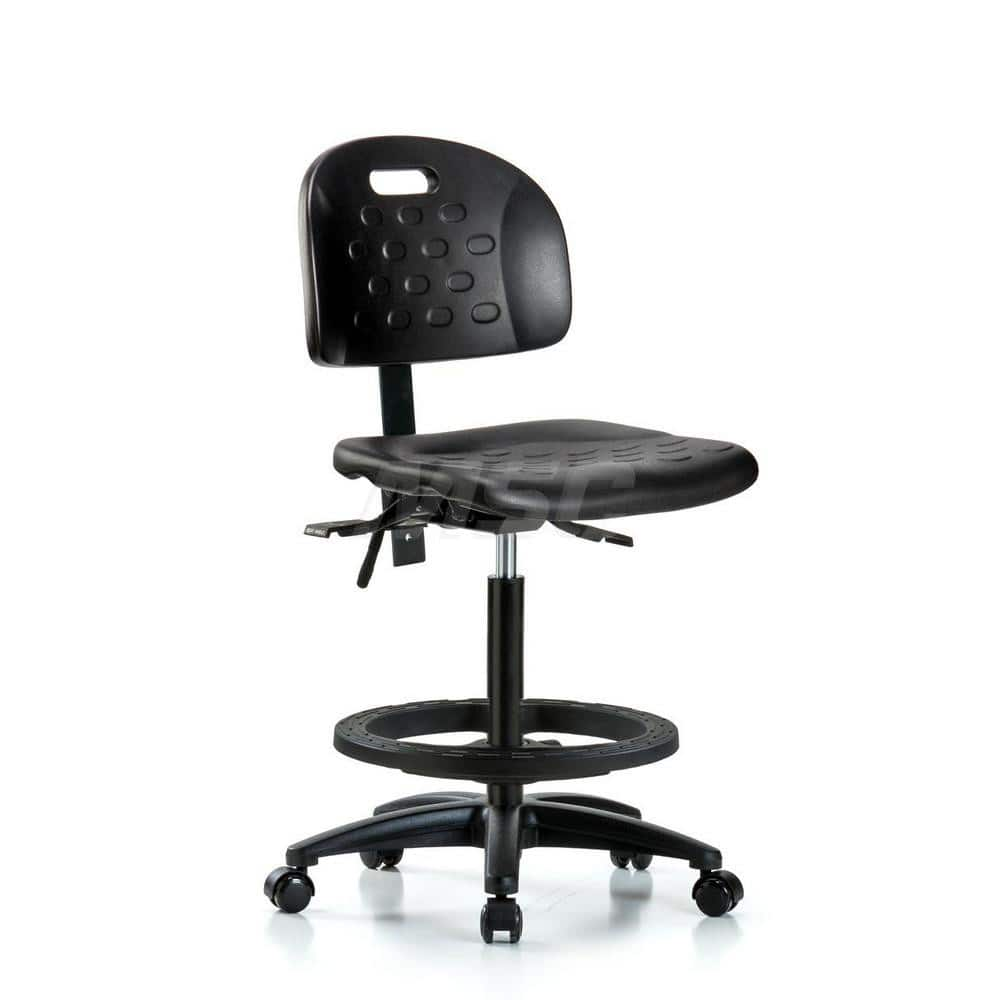 Task Chair: Polyurethane, Black