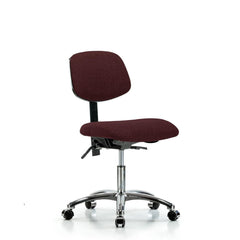 Task Chair: Olefin, Burgundy