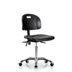 Task Chair: Polyurethane, Black