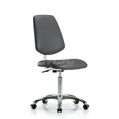 Task Chair: Vinyl, Carbon