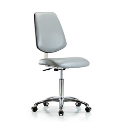 Task Chair: Vinyl, Dove