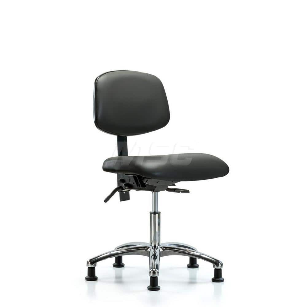 Task Chair: Vinyl, Carbon