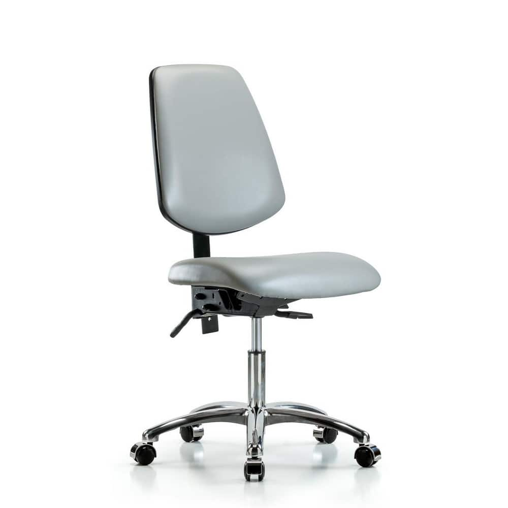 Task Chair: Vinyl, Dove